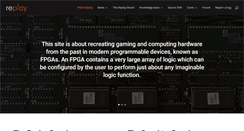 Desktop Screenshot of fpgaarcade.com